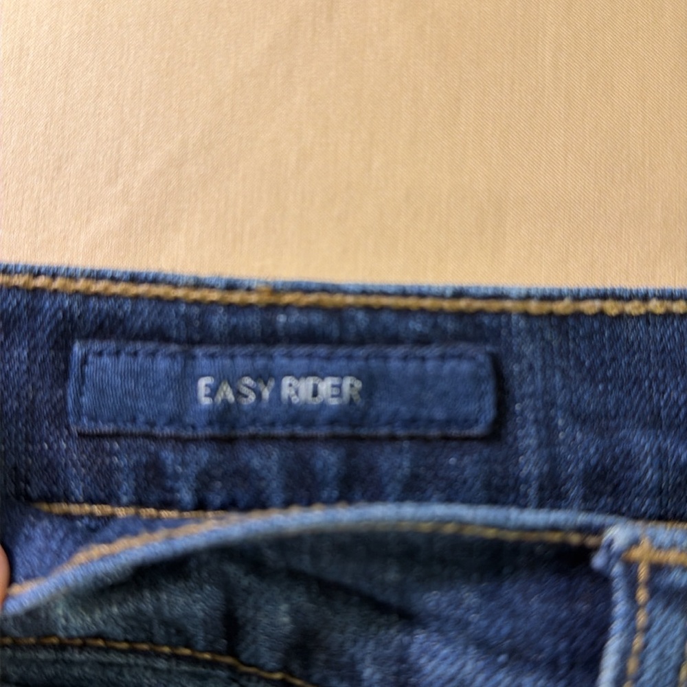 Lucky brand jeans women’s easy rider size 8/29 medium wash stretch waist - Picture 3 of 8
